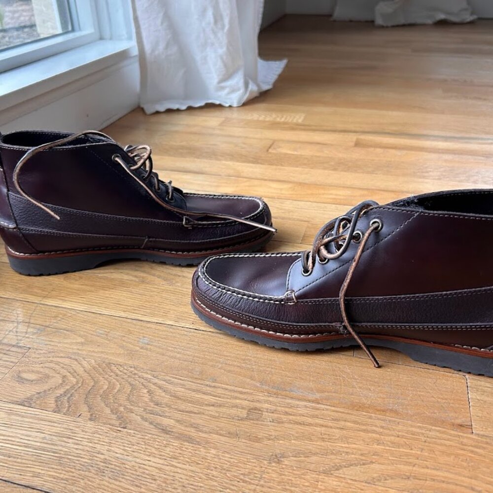 G.H. Bass leather ankle boots - size 10 - Picture 4 of 5